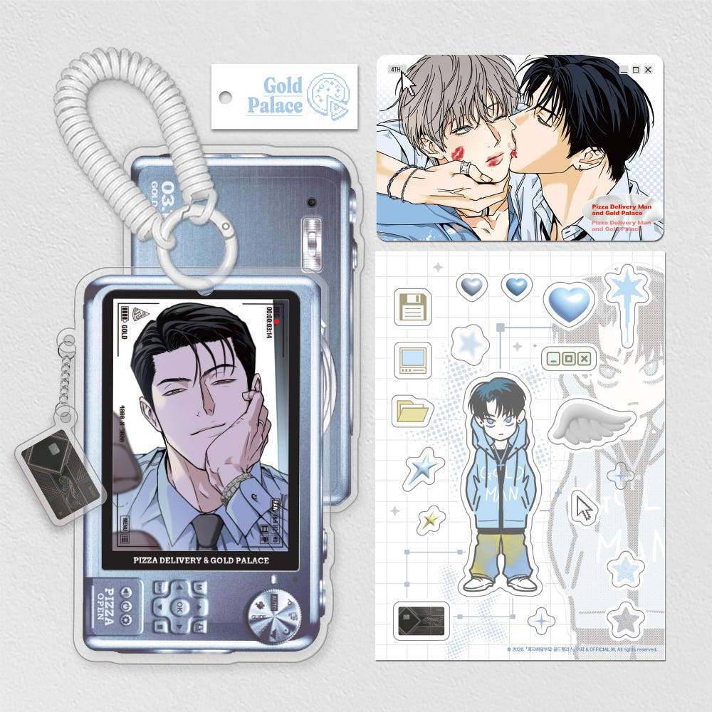 The Pizza Delivery Man and the Gold Palace : GANG SEOAN Photocard Holder Package