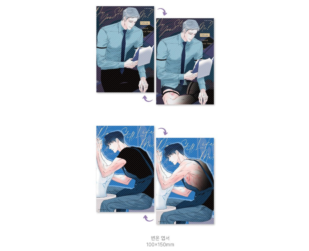 [collaboration cafe] Do You Still Like Me? : [+19]Illustrated postcard book SET