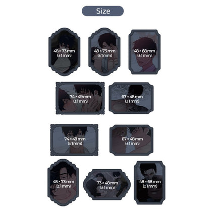 The Words in Your Snare : Cut-out Sticker Pack (2 types)