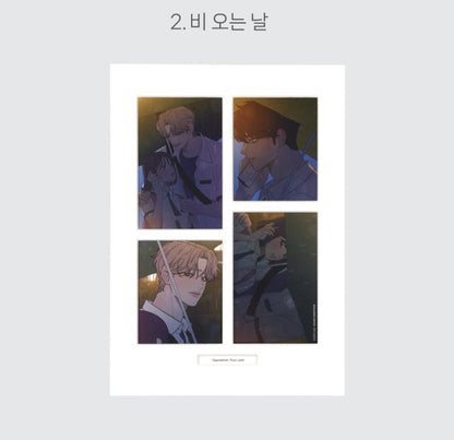 [pre-order] Webtoon Friends Originals : Cut Poster : Operation: True Love