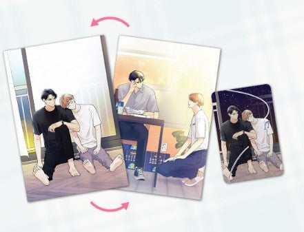 [Fantazit Cafe] Love on Hold : Lenticular Postcard Set