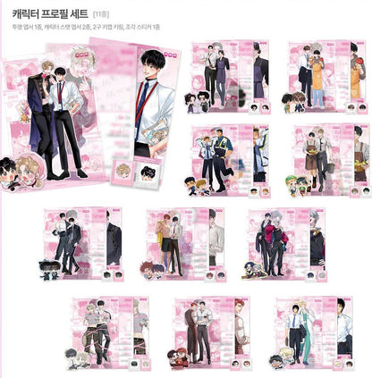 [POP-UP] Mr.Blue Company : Character Profile Set