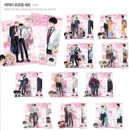 [POP-UP] Mr.Blue Company : Character Profile Set