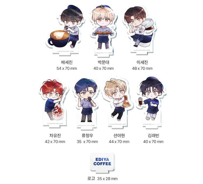 [pre-order] EDIYA × Debut or Die : Acrylic Set