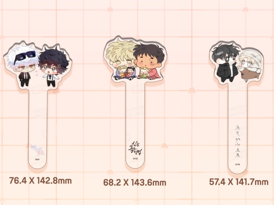 [pre-order][Chuseok New Arrivals] 6 Types of Webtoon PhotoProps