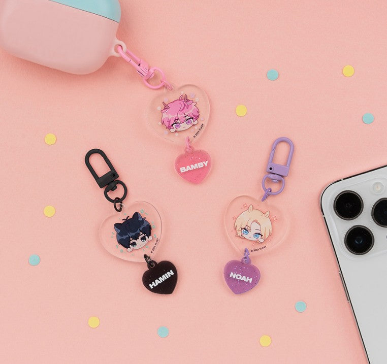 pre-order][collaboration cafe] PLAVE : Acrylic Keyring – nemo it store