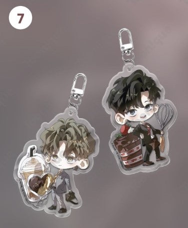 [pre-order][Toonique Cafe] Dear Stranger : SD Acrylic Keyring
