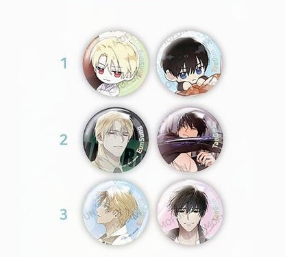 [collaboration cafe] Guiding Hazard : Can Badge Set