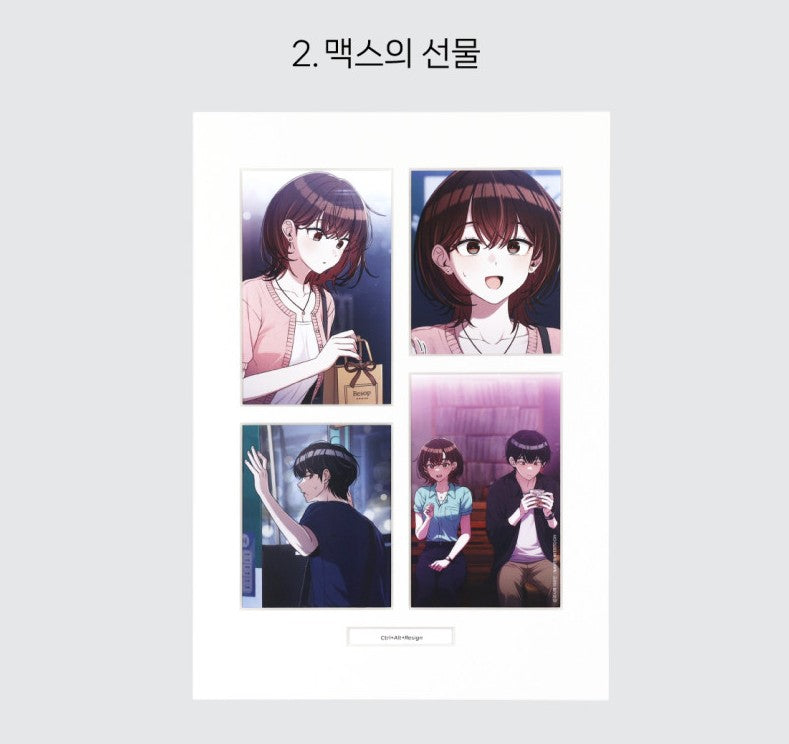 [pre-order] Webtoon Friends Originals : Cut Poster : Ctrl+Alt+Resign