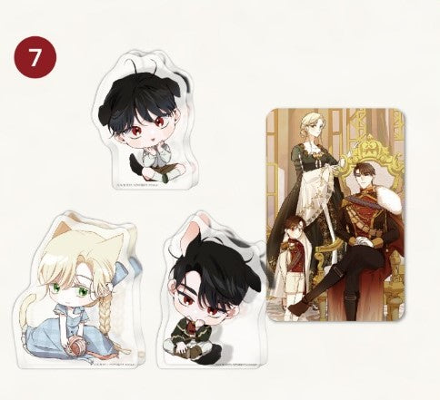 [collaboration cafe] How to hide the Emperor's child : Mini Acrylic Set