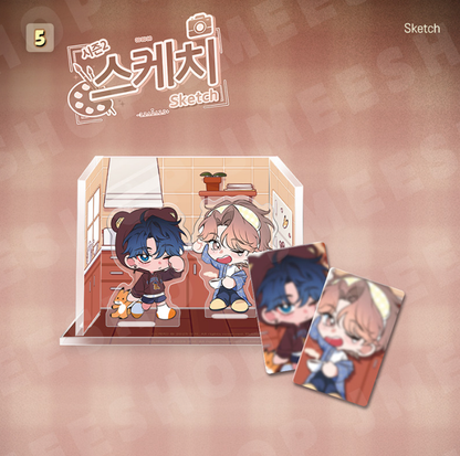 [BOMTOON POP-UP][10th Anni. Home Party][BOM sweet HOME] Room Diorama