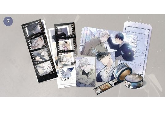 [collaboration cafe] Beneath the Blue Land : Merchandise Full set with Full Freebies