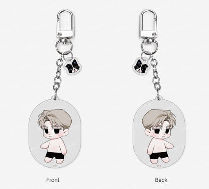 10 years : Dress-up Acrylic Keyring
