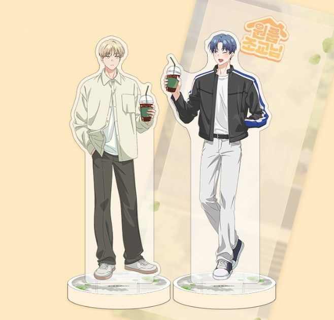 [Aniplus Cafe] One-Room TA : Acrylic Stand(Coffee)