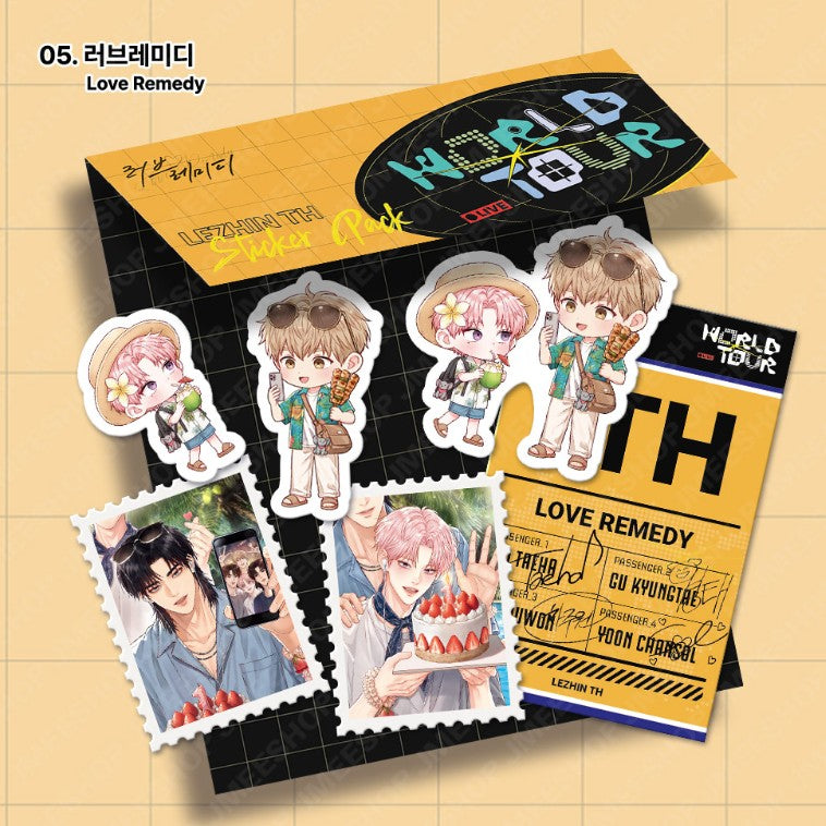 World Tour Live : Sticker Pack