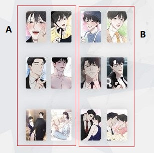 [pre-order][V-Square Cafe] The Origin of Species × The Evolution of Species : [The Origin of Species] Photocard Set