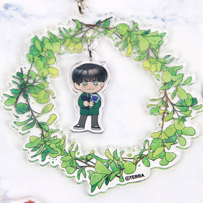 Spinach Bouquet : Acrylic Keyring