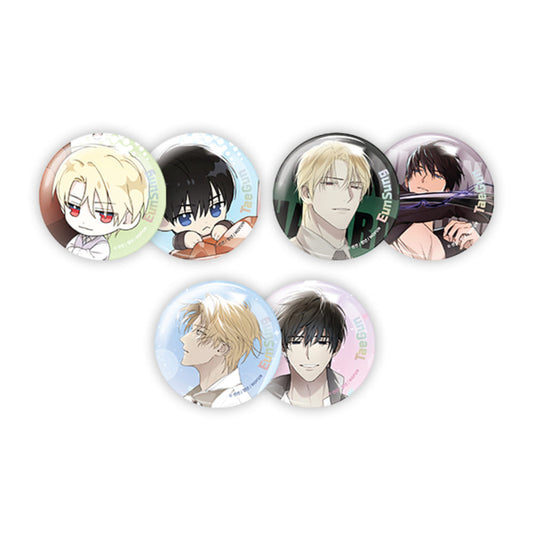 [collaboration cafe] Guiding Hazard : Pin Buttons Set