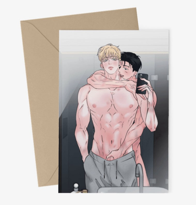 GOLDENPAIR : postcard