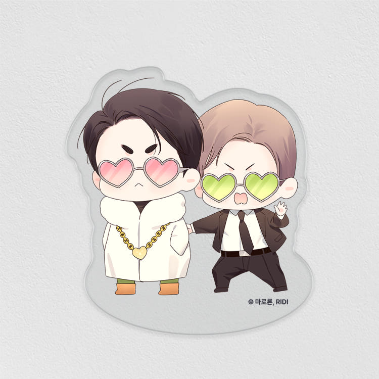 [POP THE BEYOND] Couple Acrylic Standing Stand