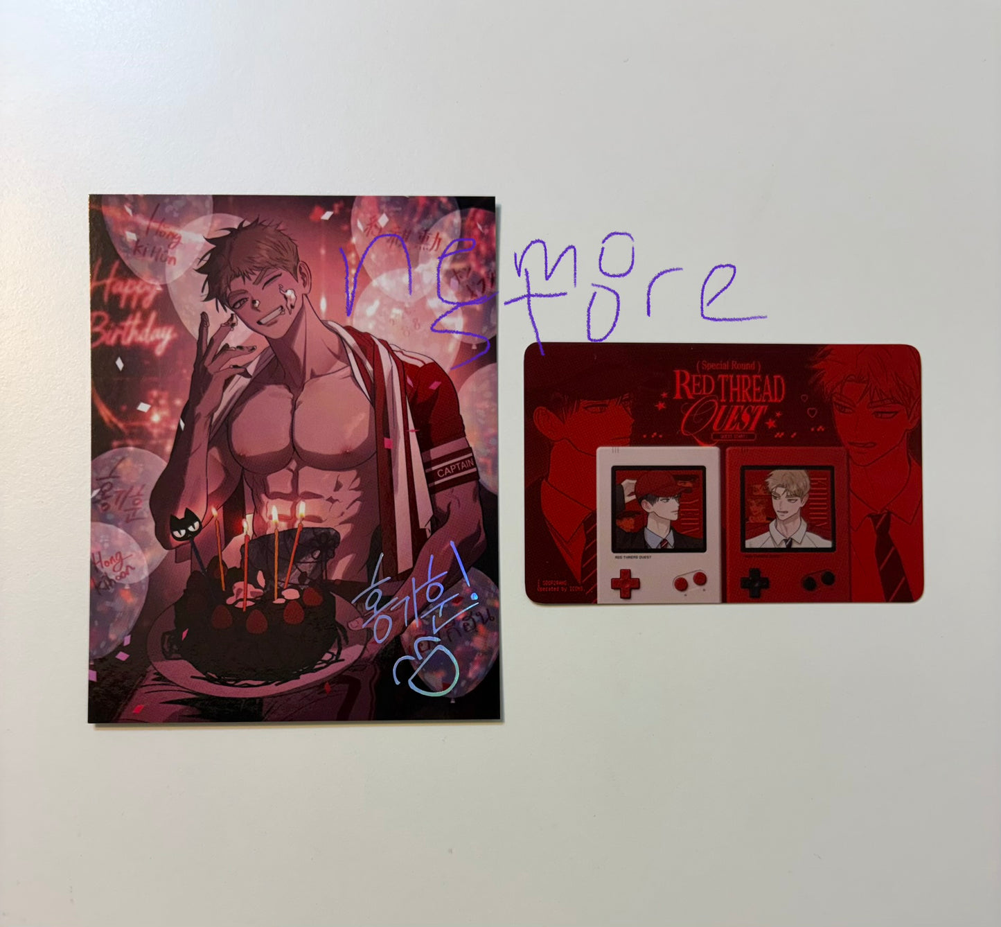 [POP-UP]Red Thread Quest(Special Round) : 1 Postcards and 1 Photocard