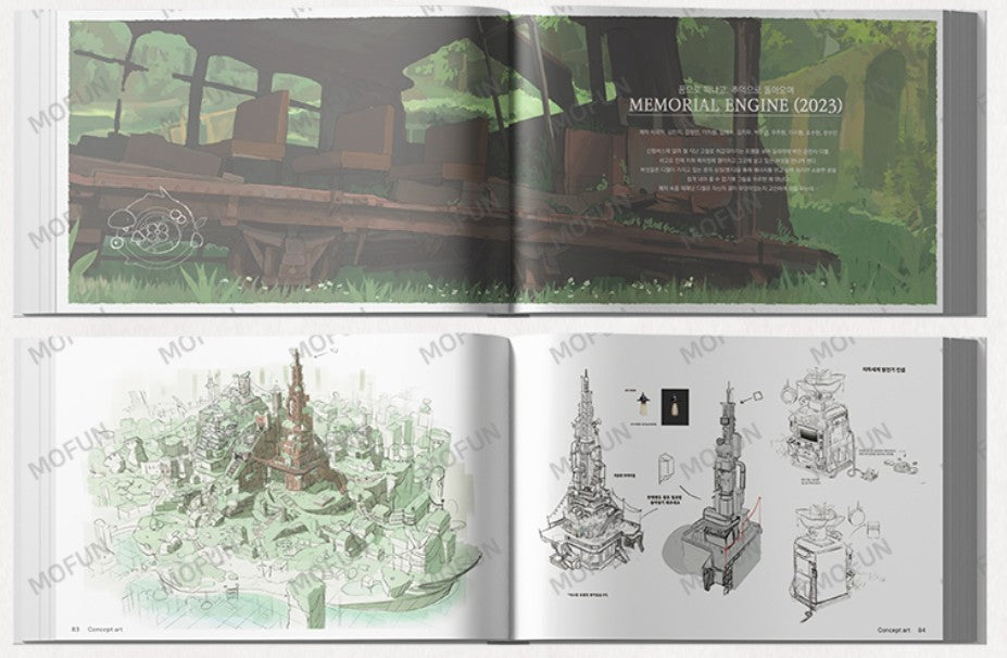 Mofun × 4 Artists : ARTBOOK [Memorial Tram]