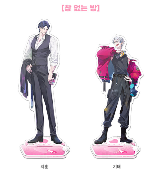 [POP-UP] Mr.Blue Company : Acrylic Stand(Couple)