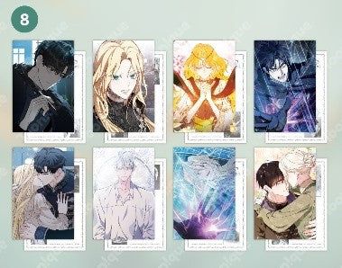 [Toonique Cafe] The Villainess Lives Again : Postcard Set