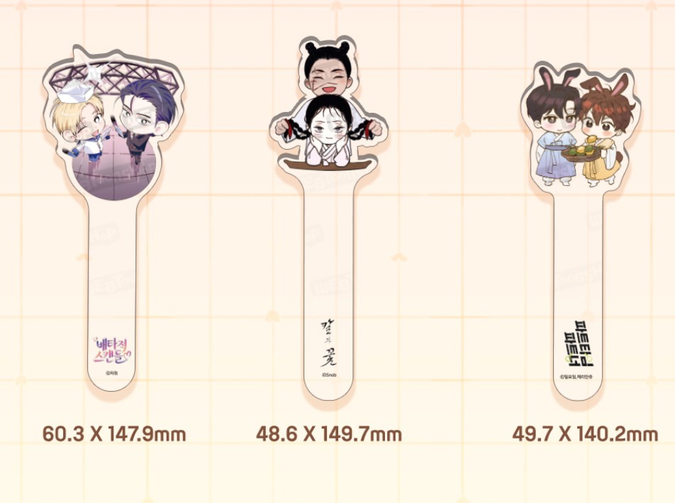 [pre-order][Chuseok New Arrivals] 6 Types of Webtoon PhotoProps