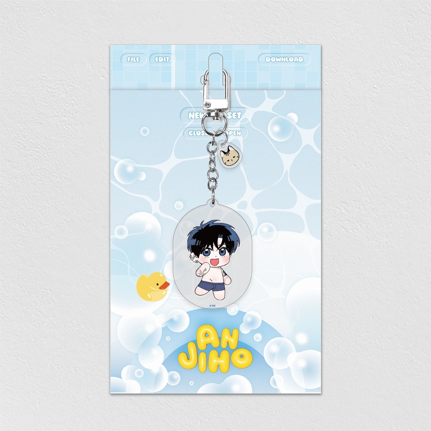 10 years : Dress-up Acrylic Keyring