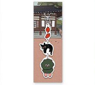 [POP-UP] Author Gongsam : [The Tale of Goldiluck, the Black Kitten] Keyring