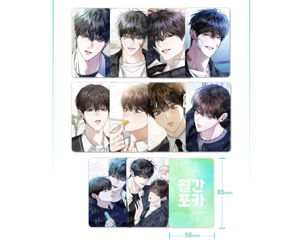 Eighteen's Bed : Mr.Blue Monthly Photo Card