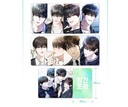 Eighteen's Bed : Mr.Blue Monthly Photo Card