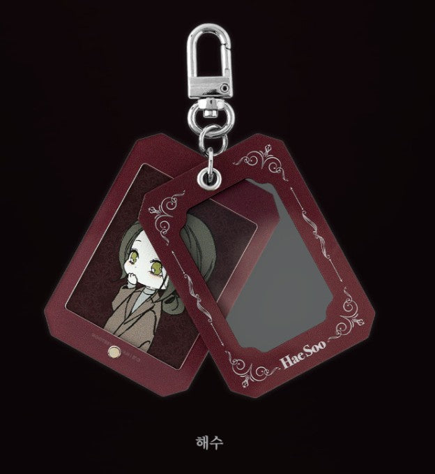 Tears on a Withered Flower : SD ID Photo Holder Keyring
