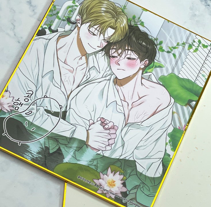 [pre-order] Pond Where Flowers Fall : Illustration Art Board(random)