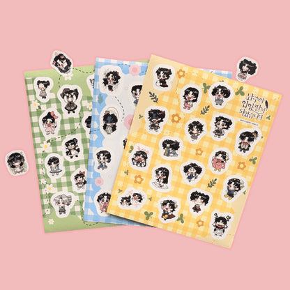 [pre-order] The Male Lead's Little Lion Daughter : Sticker Set