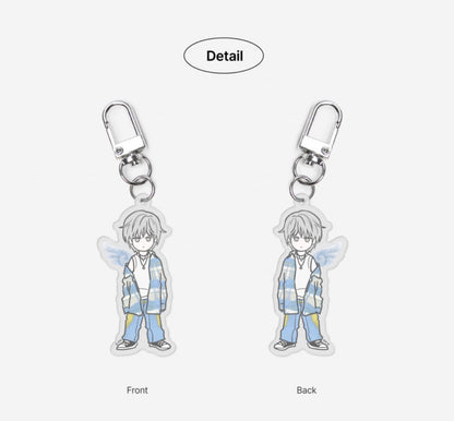 The Pizza Delivery Man and the Gold Palace : WOOWON Acrylic Keyring