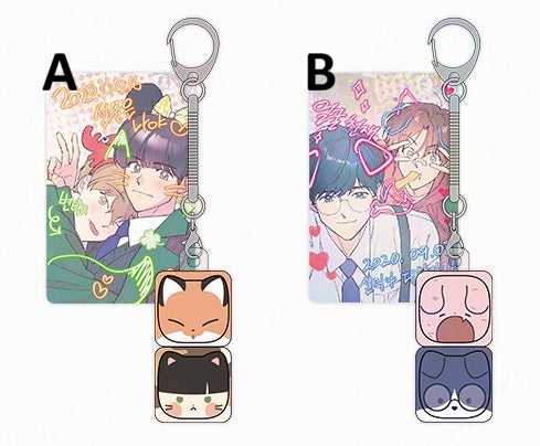 [POP-UP] Spinach Bouquet : Keycap Keyring Set