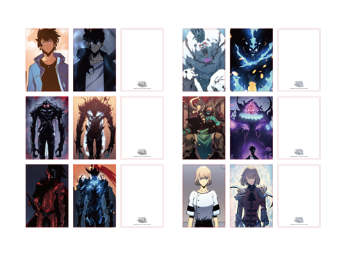 [POP UP] Solo Leveling Exhibition : Lenticular Postcard