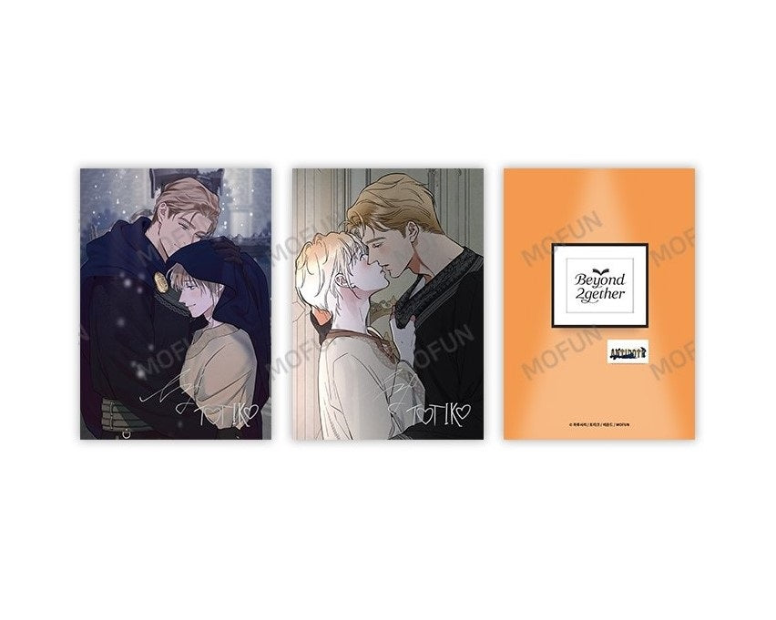 [collaboration cafe] Beyond Together 2nd : ANTIDOTE : Illustration art board set(2p)