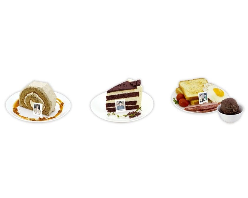 [Mofun Cafe] Reunion : Dessert deco pick with coasters