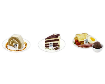 [Mofun Cafe] Reunion : Dessert deco pick with coasters