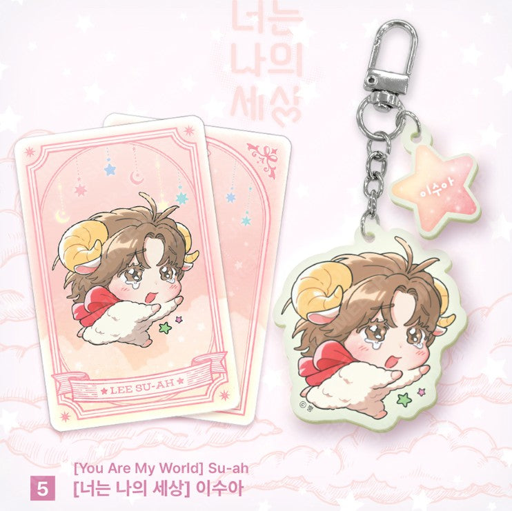 [Monthly Star Sign] ARIES Acrylic Keyring