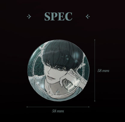 Tears on a Withered Flower : Random Can Badge