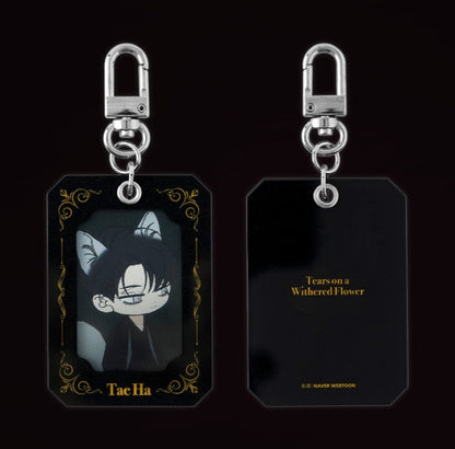 Tears on a Withered Flower : SD ID Photo Holder Keyring