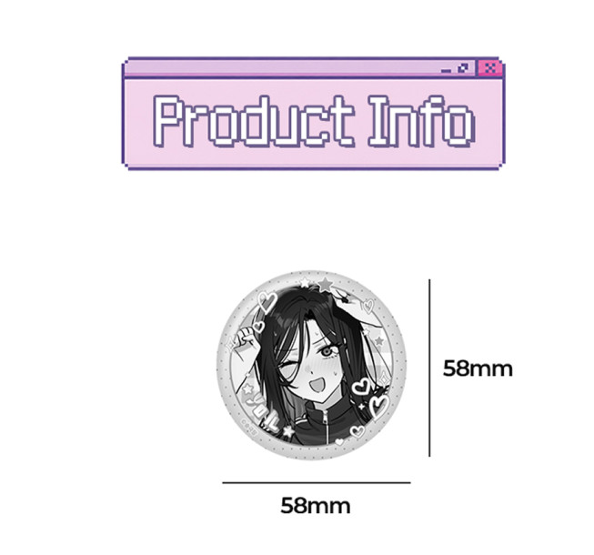 Today's Han Yo-il is a Woman : Random Can Badge