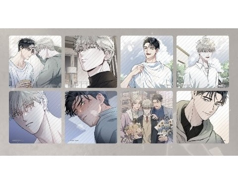 [collaboration cafe] Beneath the Blue Land : 8 coasters set