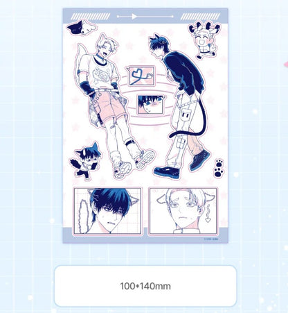 [pre-order][tumblbug] Sword and Shield Love: Healthy vs. Unhealthy Relationships : Comic Book & NEW Merchandise Set