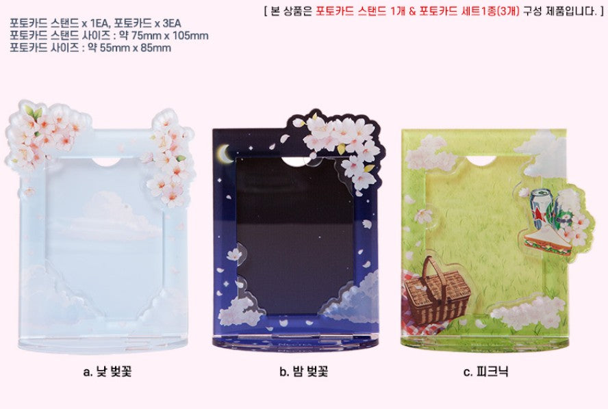 [Notea POP-UP] Us in BLoom : Photocard Stand & Photo Card Pack