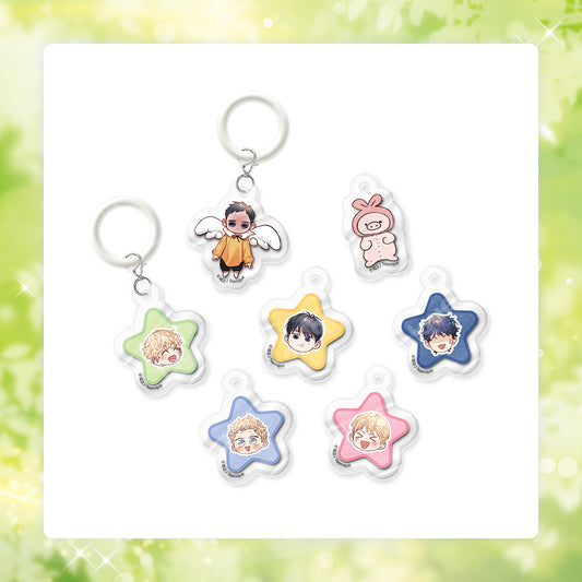 [Pre-order][Toonique Cafe] Love is an Illusion! - Superstar : Random Acrylic Charm